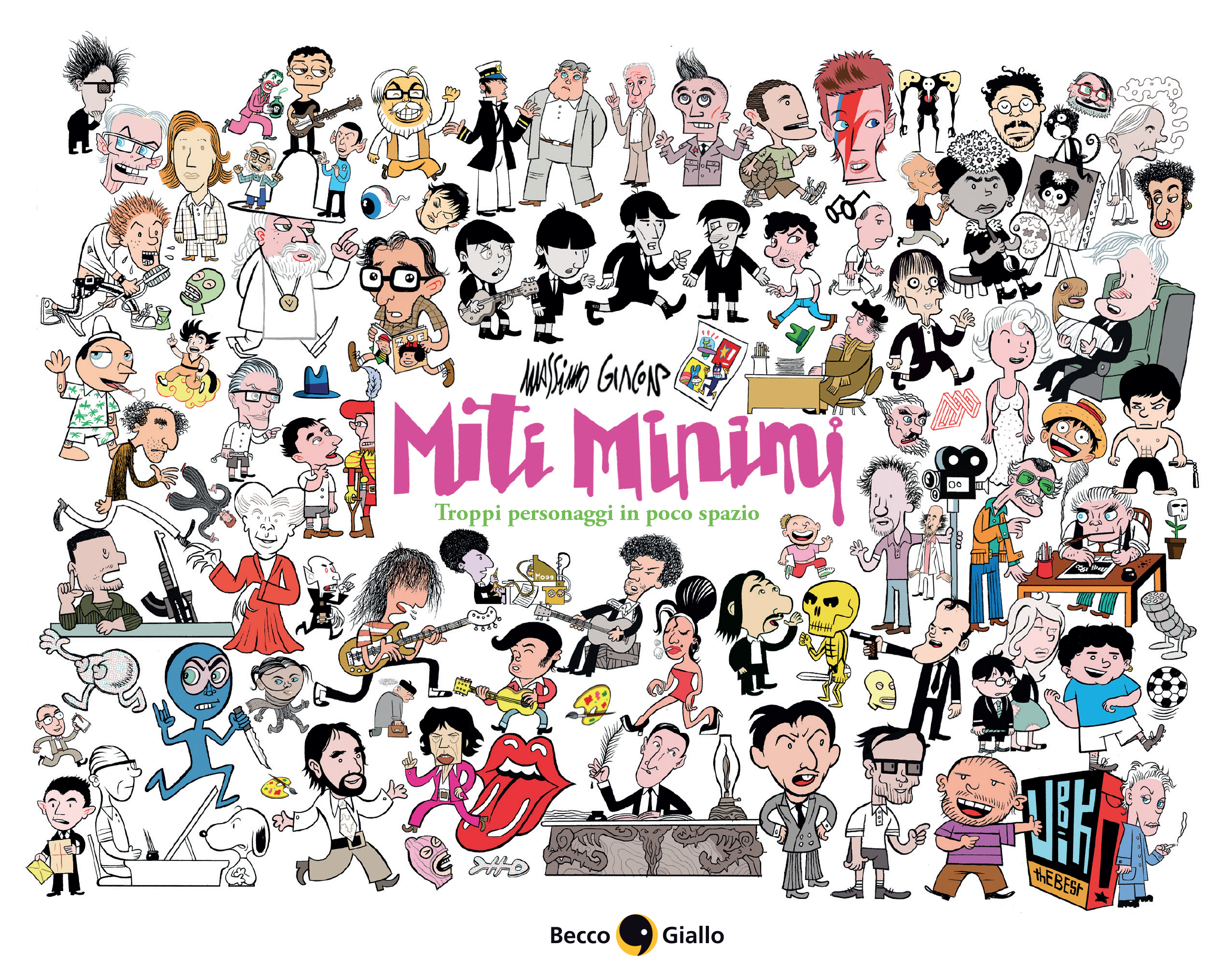 BeccoGiallo Biografie Miti Minimi fumetto cartonato 296 pp