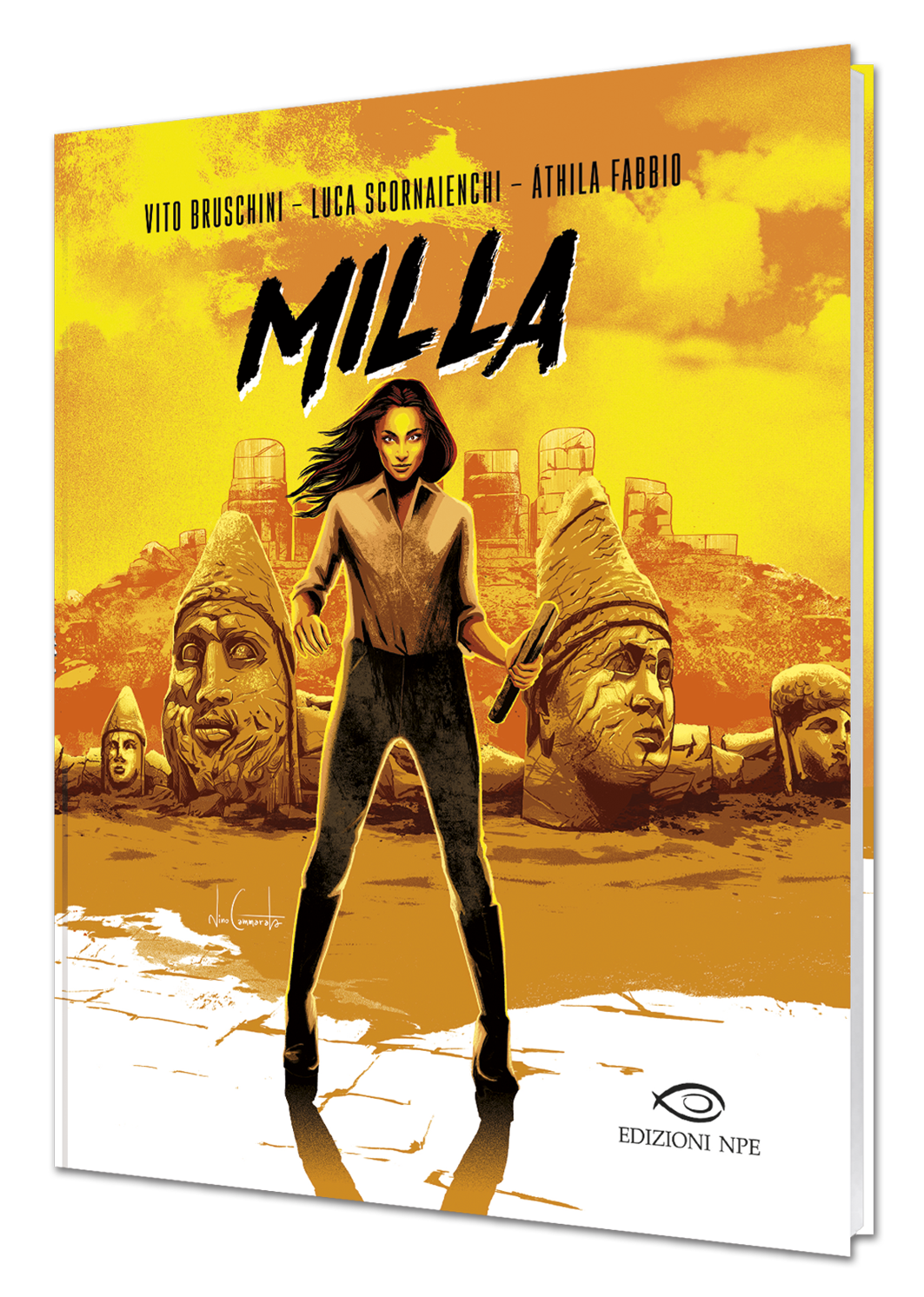 Nicola Pesce Nuvole in Tempesta Milla fumetto brossurato