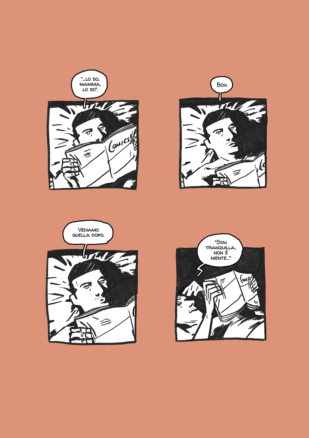 Mammaiuto Buongiorno Amore Terribile fumetto brossurato