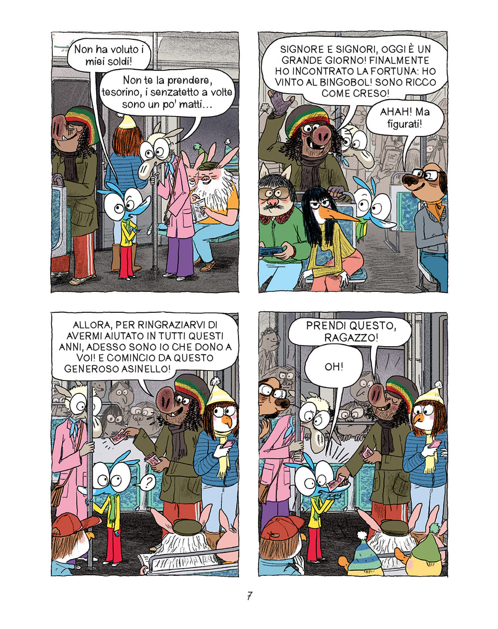 BeccoGiallo Kids Ariol 13 Il papero musicista fumetto 128 pg colori