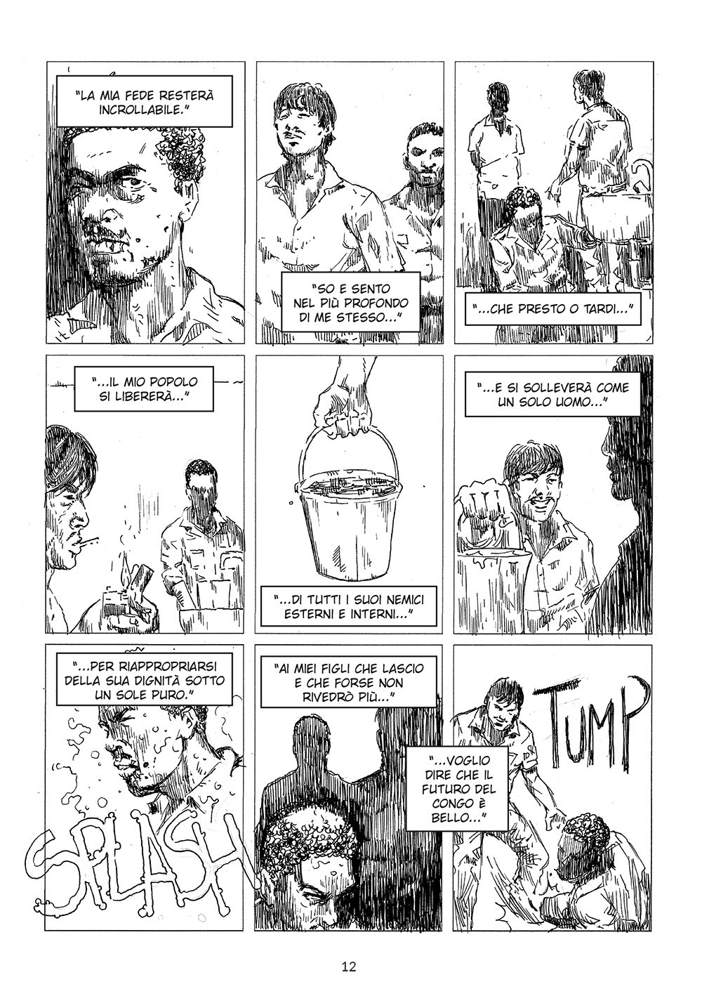 BeccoGiallo Biografie Lumumba fumetto brossura 144 pp