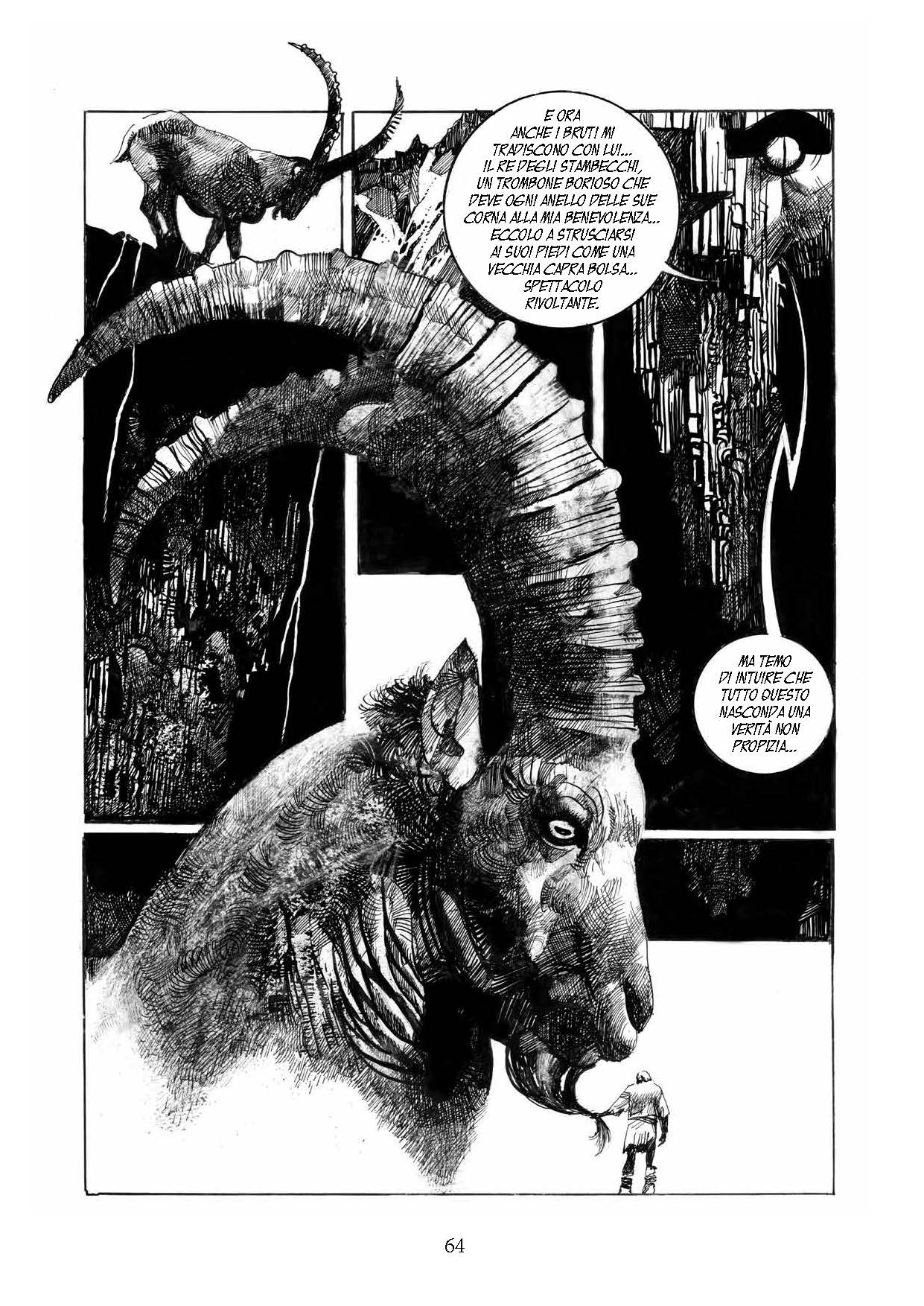 Nicola Pesce Maestri del Fumetto Dio Minore fumetto brossurato