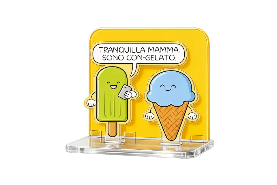 Tunuè Pera Toons Congelato playset da collezione gadget