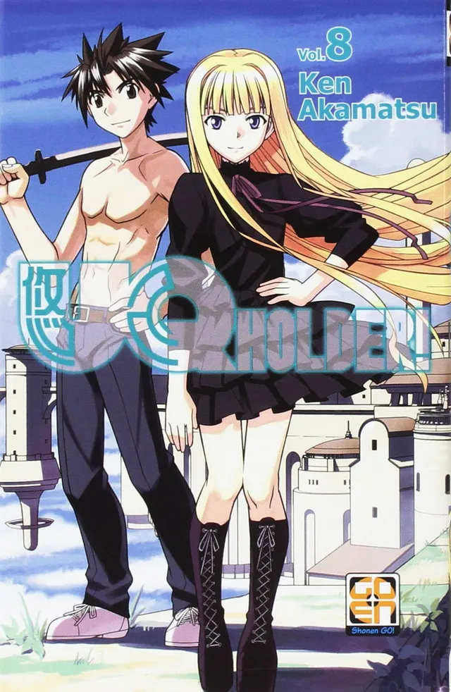 Goen NYU Supplement UQ Holder 8 manga volume 18 action