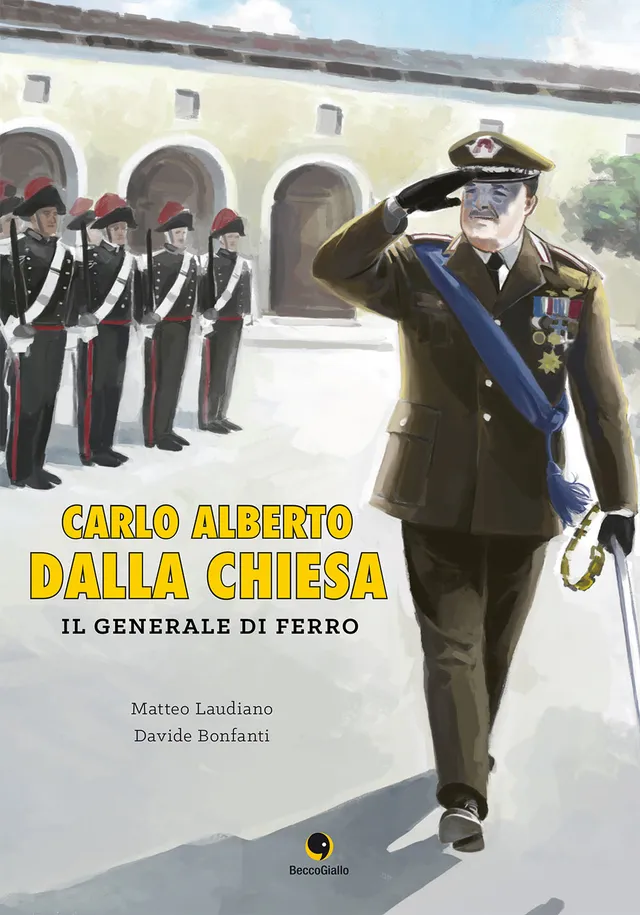 BeccoGiallo Biografie Carlo Alberto Dalla Chiesa graphic novel bn