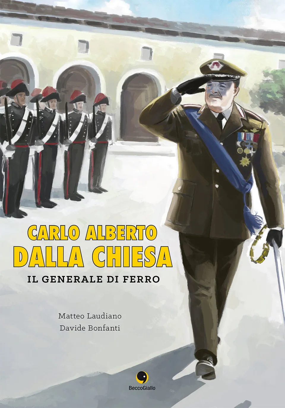 BeccoGiallo Biografie Carlo Alberto Dalla Chiesa graphic novel bn