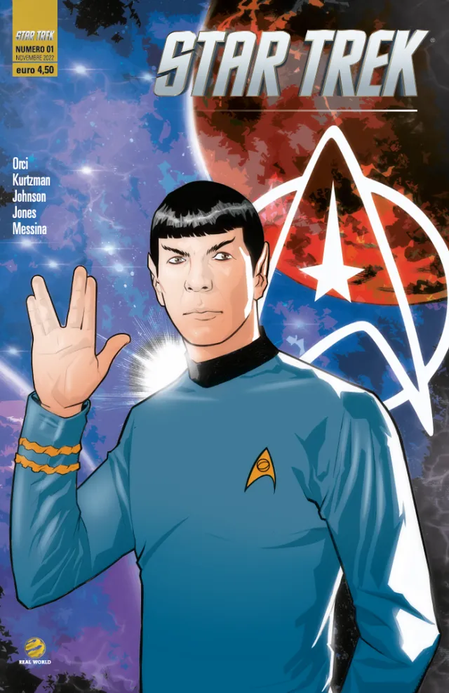 Goen Real World Star Trek 1 Variant Messina fumetto 72 pp
