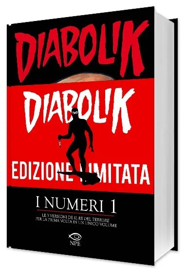 Nicola Pesce Diabolik I numeri 1 volume edizione limitata