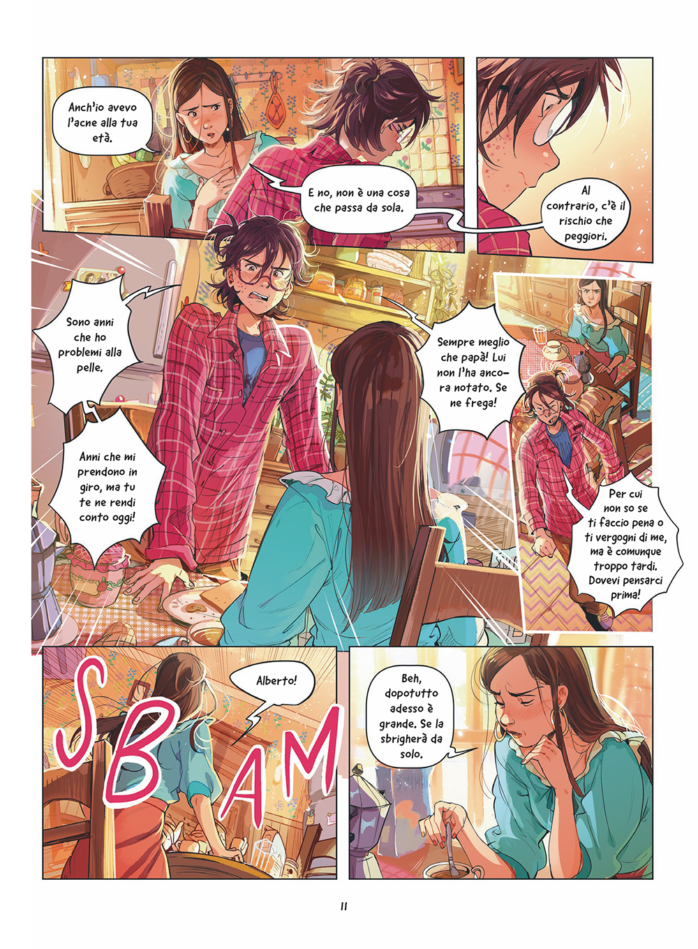 BeccoGiallo Kids School of Love 3 fumetto brossura colori