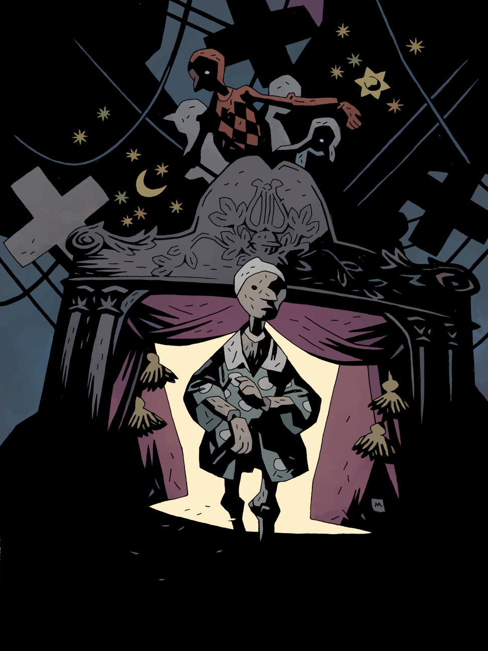 Nicola Pesce Nuvole Pinocchio illustrato da Mike Mignola fumetto
