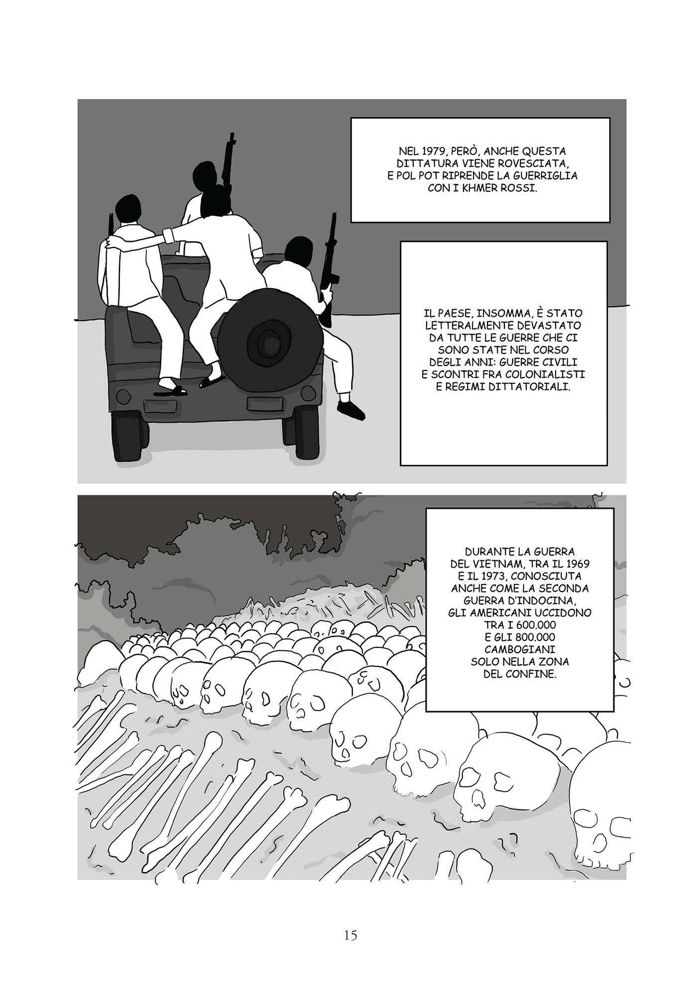 BeccoGiallo Graphic Journalism Un’altra via per la Cambogia fumetto brossura