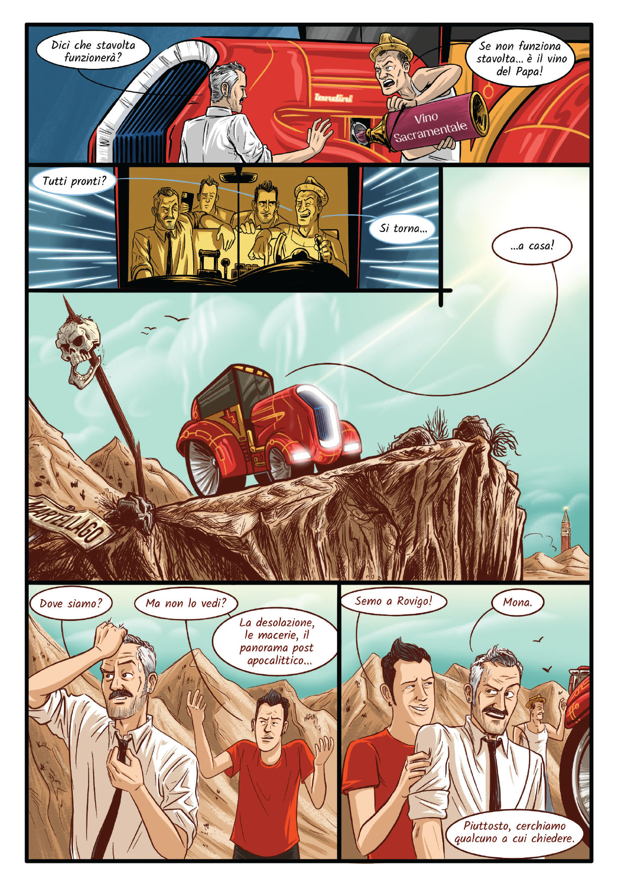 BeccoGiallo unplugged Rumatera Imbrecanati fumetto 144 pagine