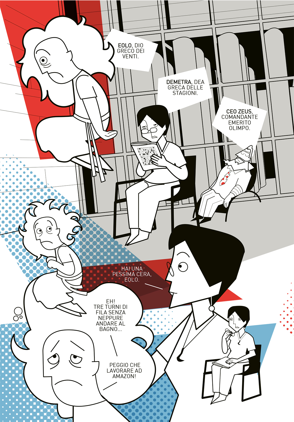BeccoGiallo Graphic Journalism Il grande squilibrio fumetto clima