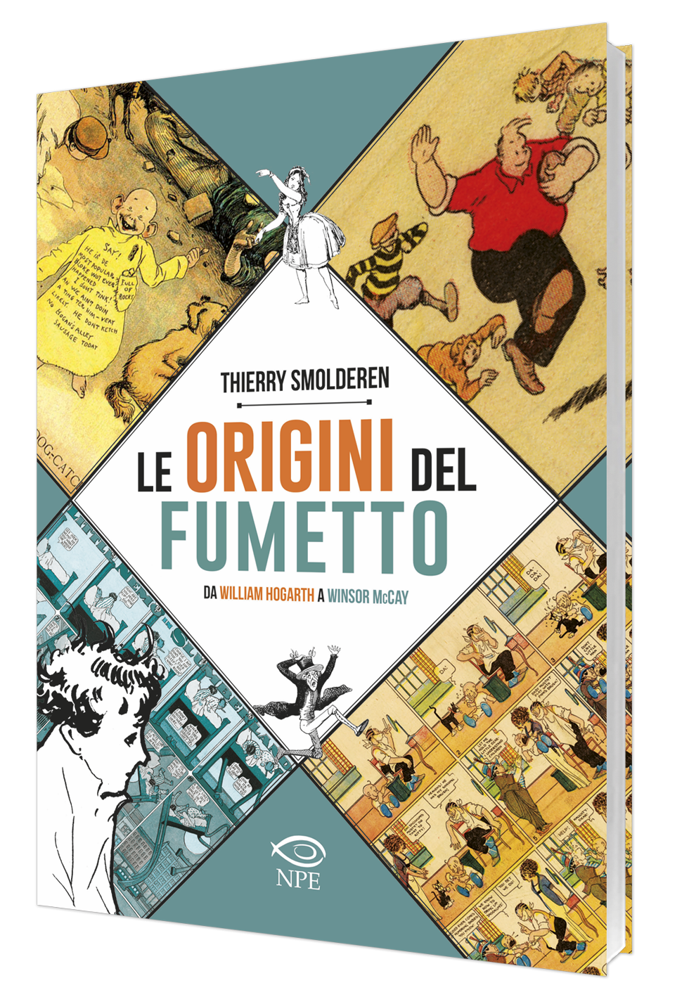 Nicola Pesce Saggistica Le origini del fumetto saggio brossurato