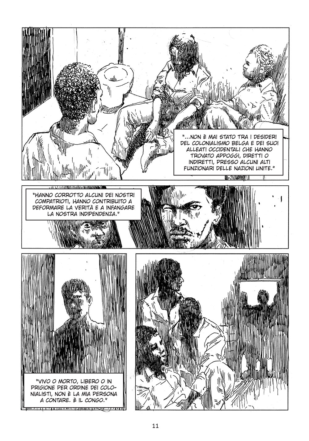 BeccoGiallo Biografie Lumumba fumetto brossura 144 pp