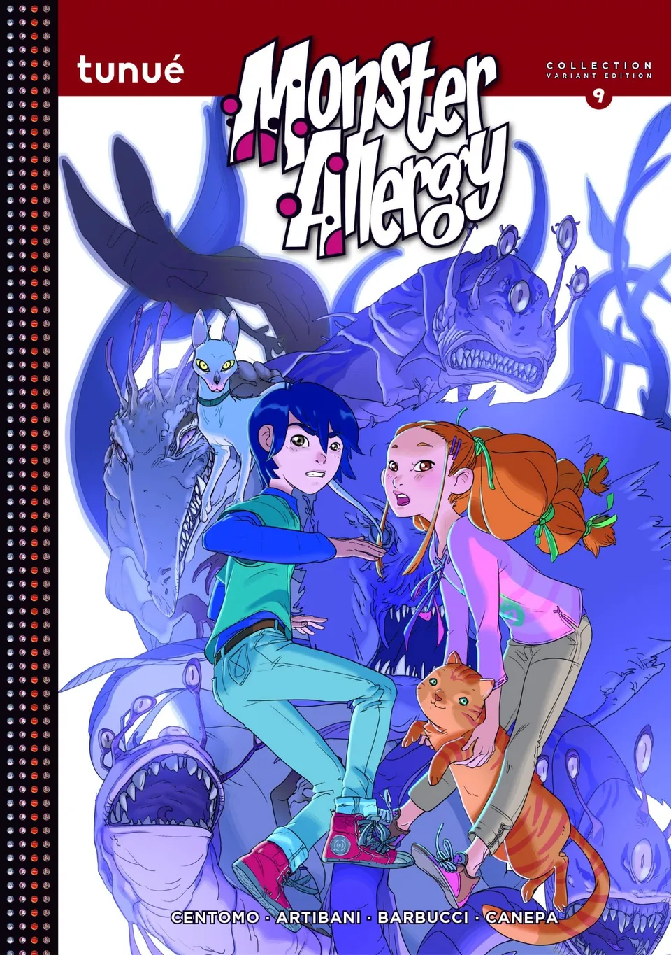 Tunué Tipitondi Monster Allergy Collection 9 variant fumetto