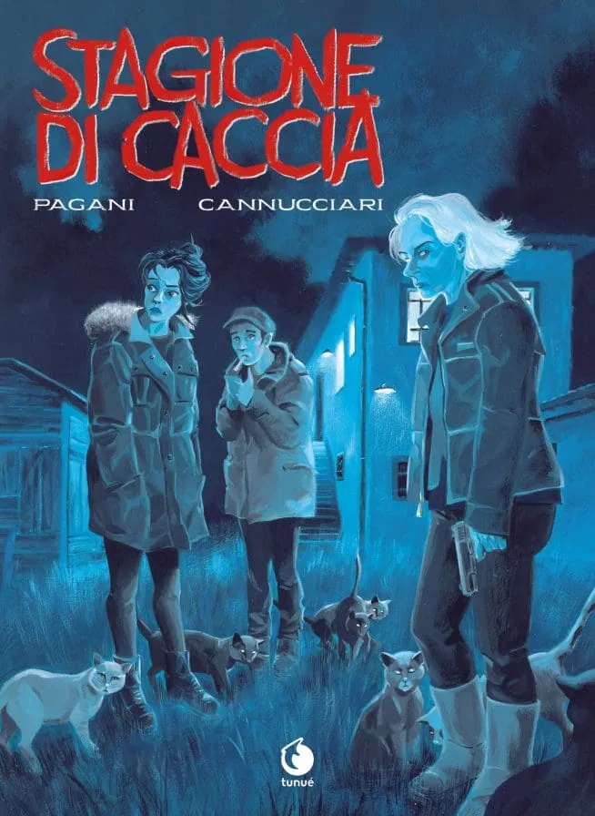 Tunuè Stagione di Caccia graphic novel thriller bosco