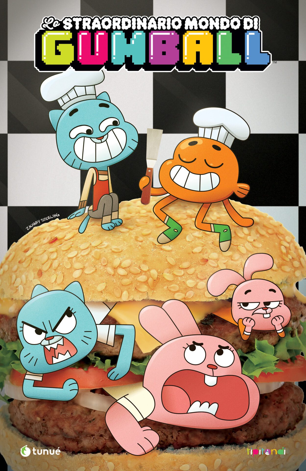 Tunué Straniera Gumball Vol.1 fumetto kids Cartoon Network