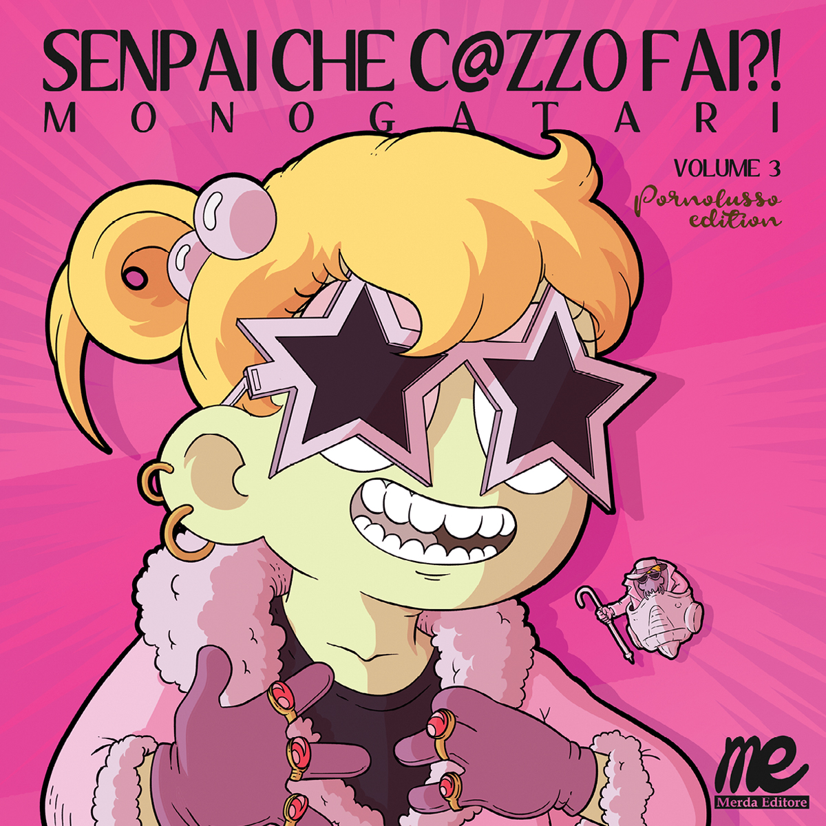 Merda Editore Senpai Monogatari 3 Pornolusso fumetto a colori