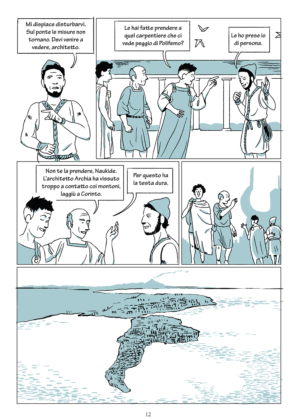 BeccoGiallo Biografie Archimede fumetto brossura 136 pp colori