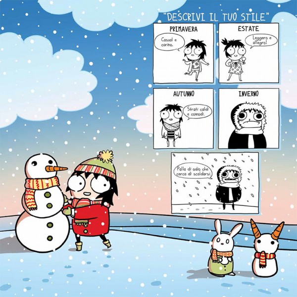 BeccoGiallo Webcomics Crescere, che palle! fumetto calendario 2018 colori
