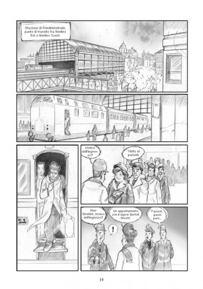 BeccoGiallo Giorgio Strehler fumetto tre soldi 192 pagine b/n
