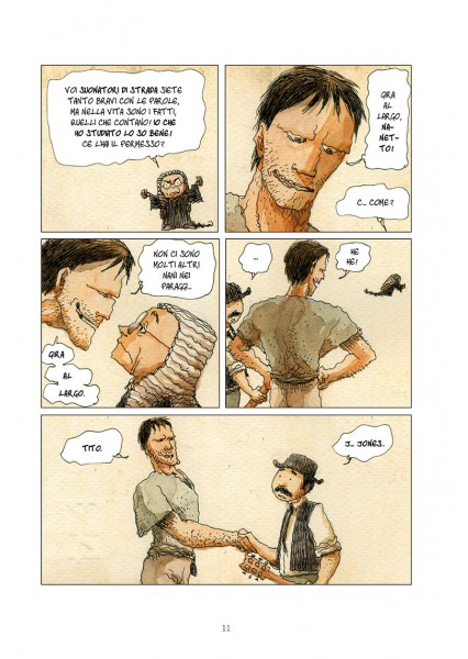 BeccoGiallo Biografie Ballata per Fabrizio De Andrè fumetto cartonato