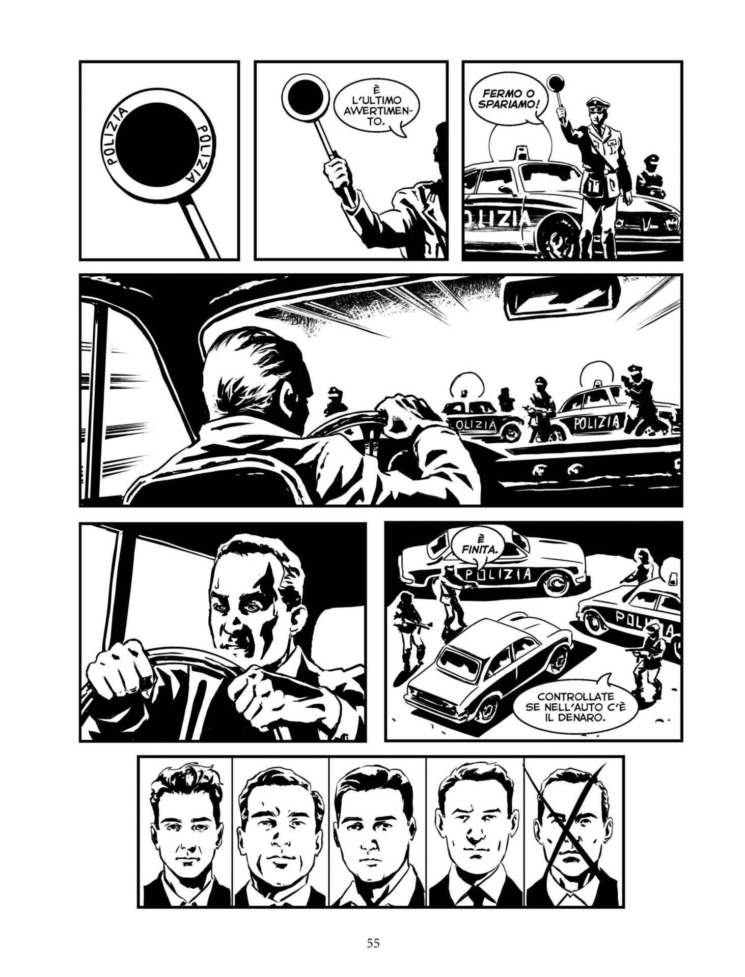 Nicola Pesce Nuvole Milano Criminale La rapina del secolo fumetto