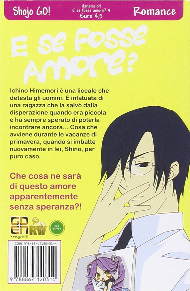 Goen Hanami Collection E se fosse amore? 4 manga shoujo