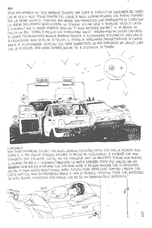 Lo Psicotico Domato Nuvole in Tempesta fumetto umoristico