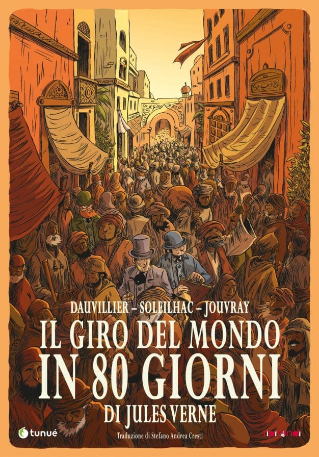 Tunuè Fumetti Kids Il giro del mondo in 80 giorni fumetto avventura