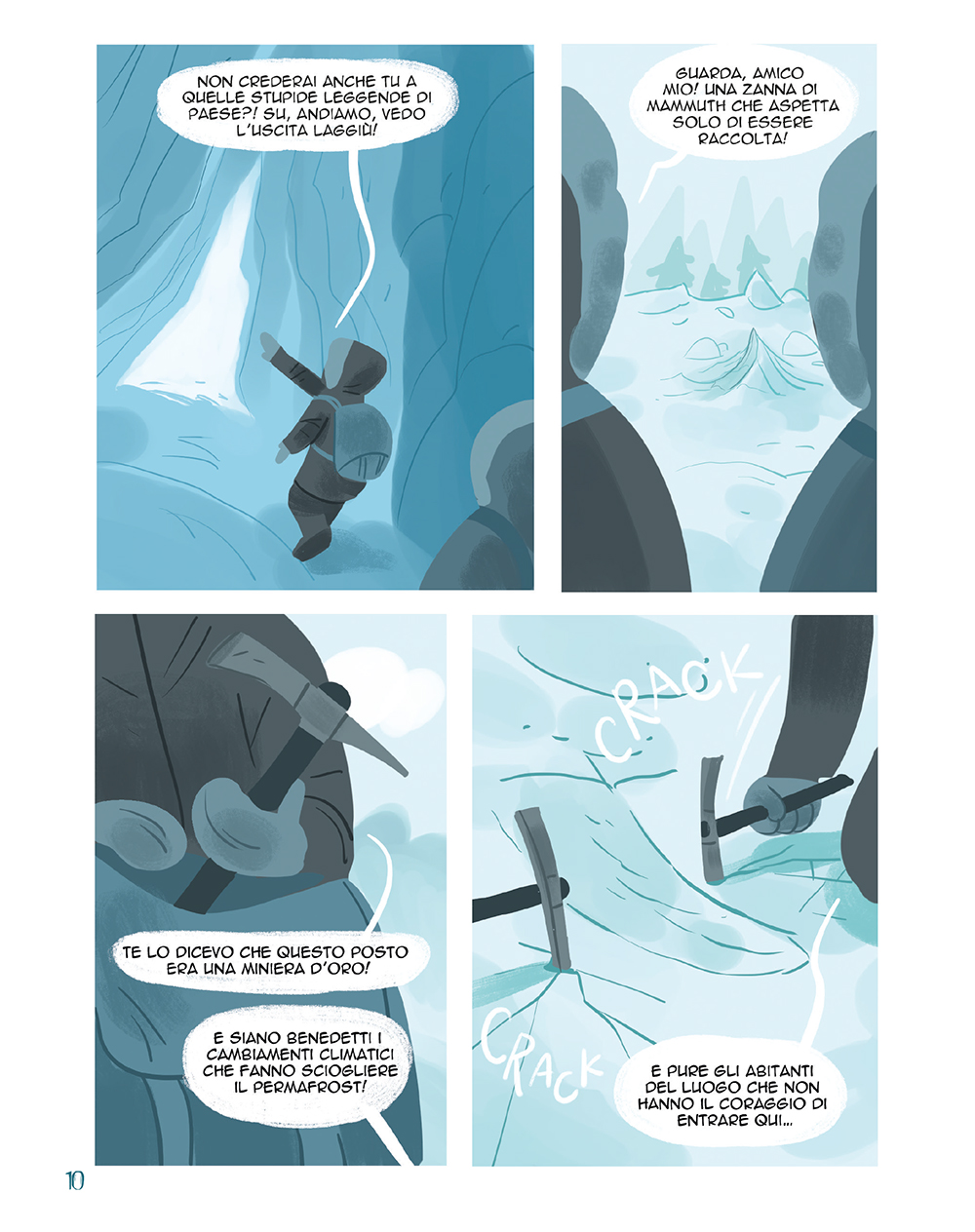 BeccoGiallo Kids Paleo Stories La valle dei mostri fumetto 112 pp colori