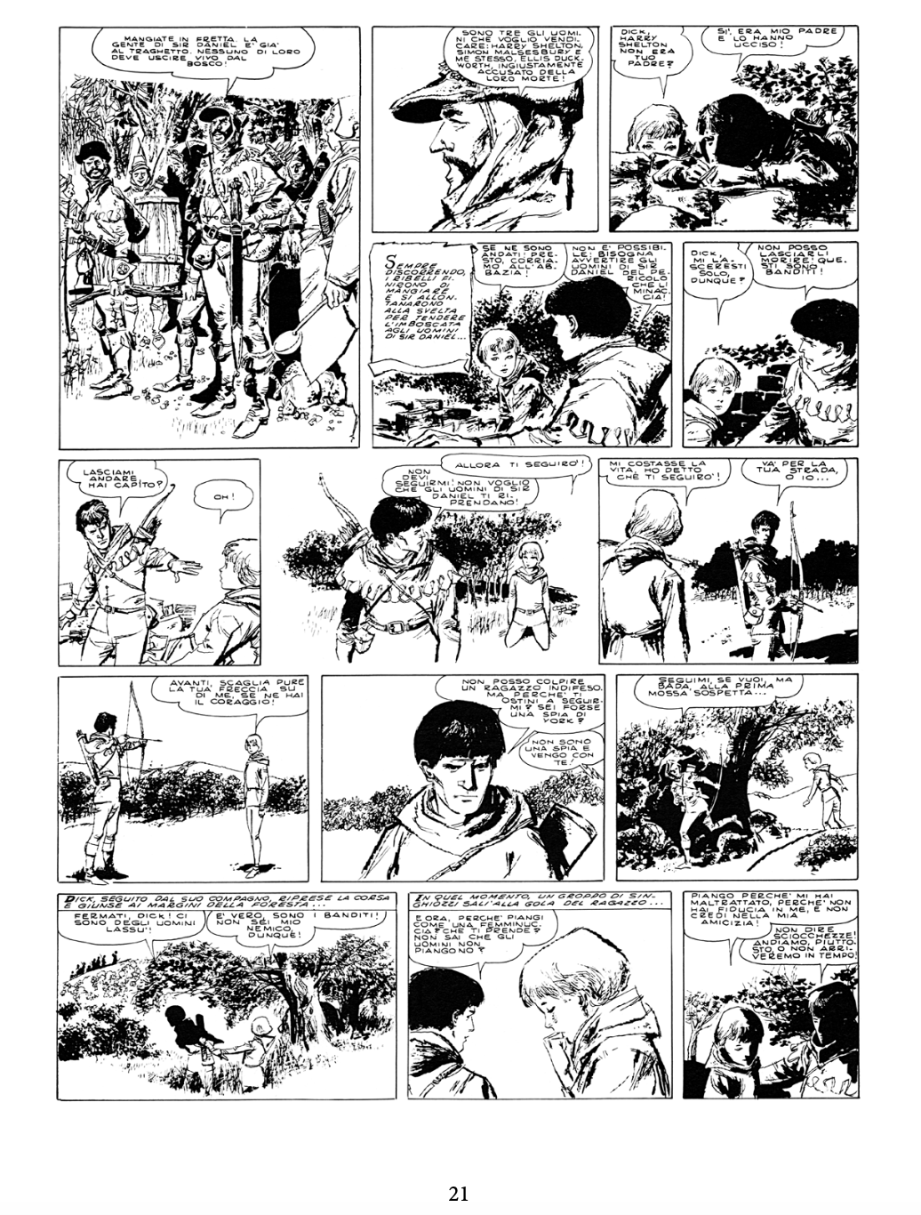 Nicola Pesce La freccia nera graphic novel brossurata