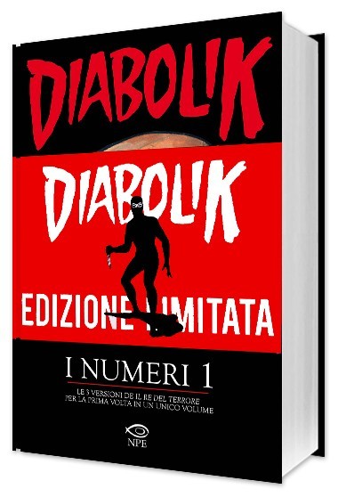 Nicola Pesce Diabolik I numeri 1 volume edizione limitata
