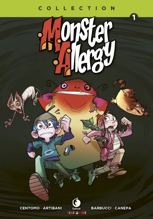 Tunué Tipitondi Extra Monster Allergy Collection 1 fumetto kids
