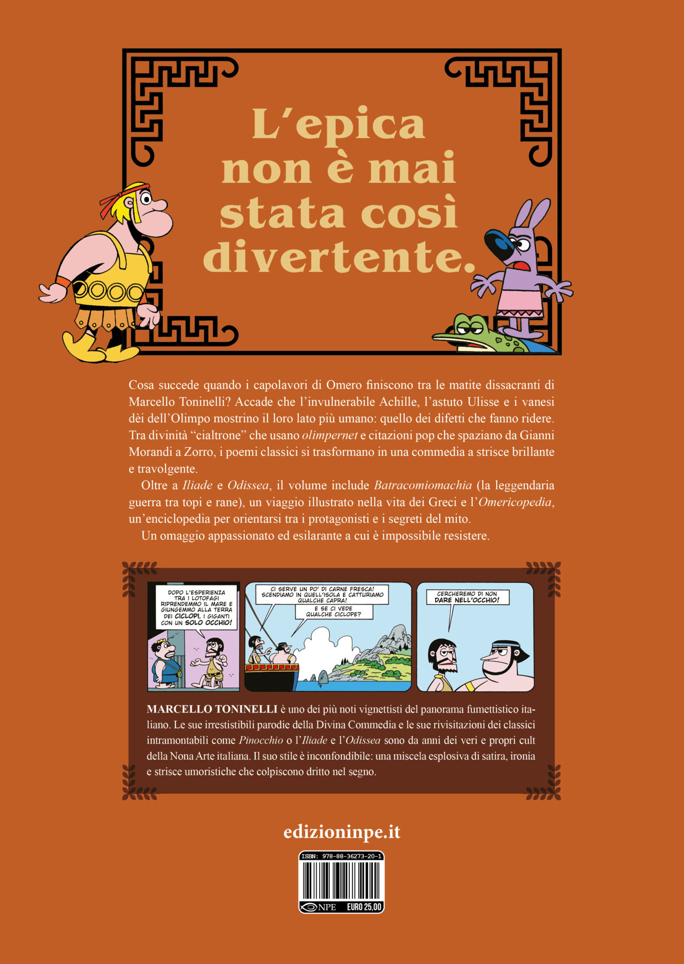 Nicola Pesce Marcello Omero Iliade e Odissea fumetto brossurato