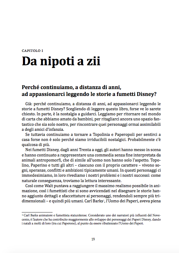 Ventenni Paperoni Ma leggi ancora Topolino? libro saggio Disney