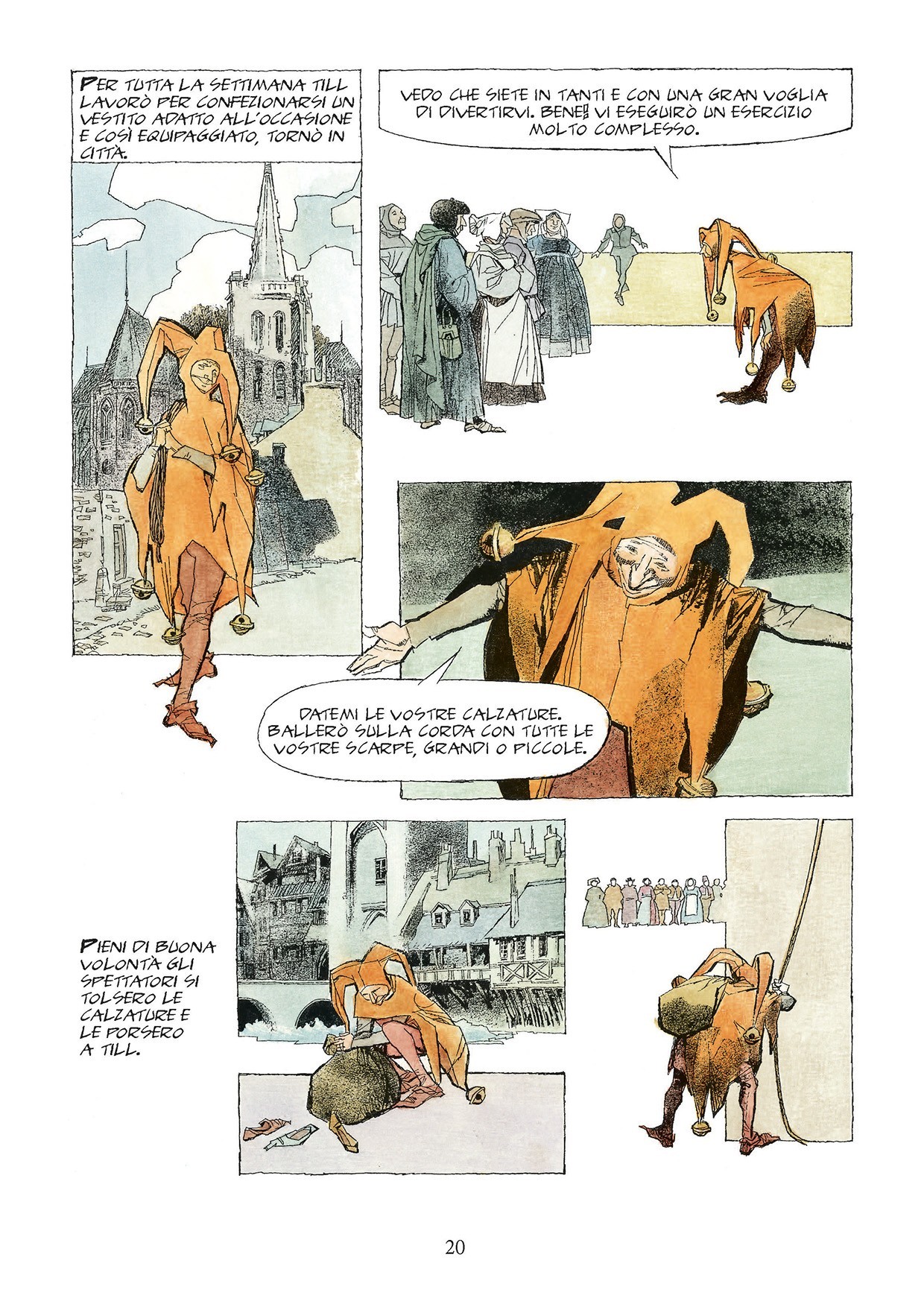 Nicola Pesce Till Ulenspiegel libro fumetto classico