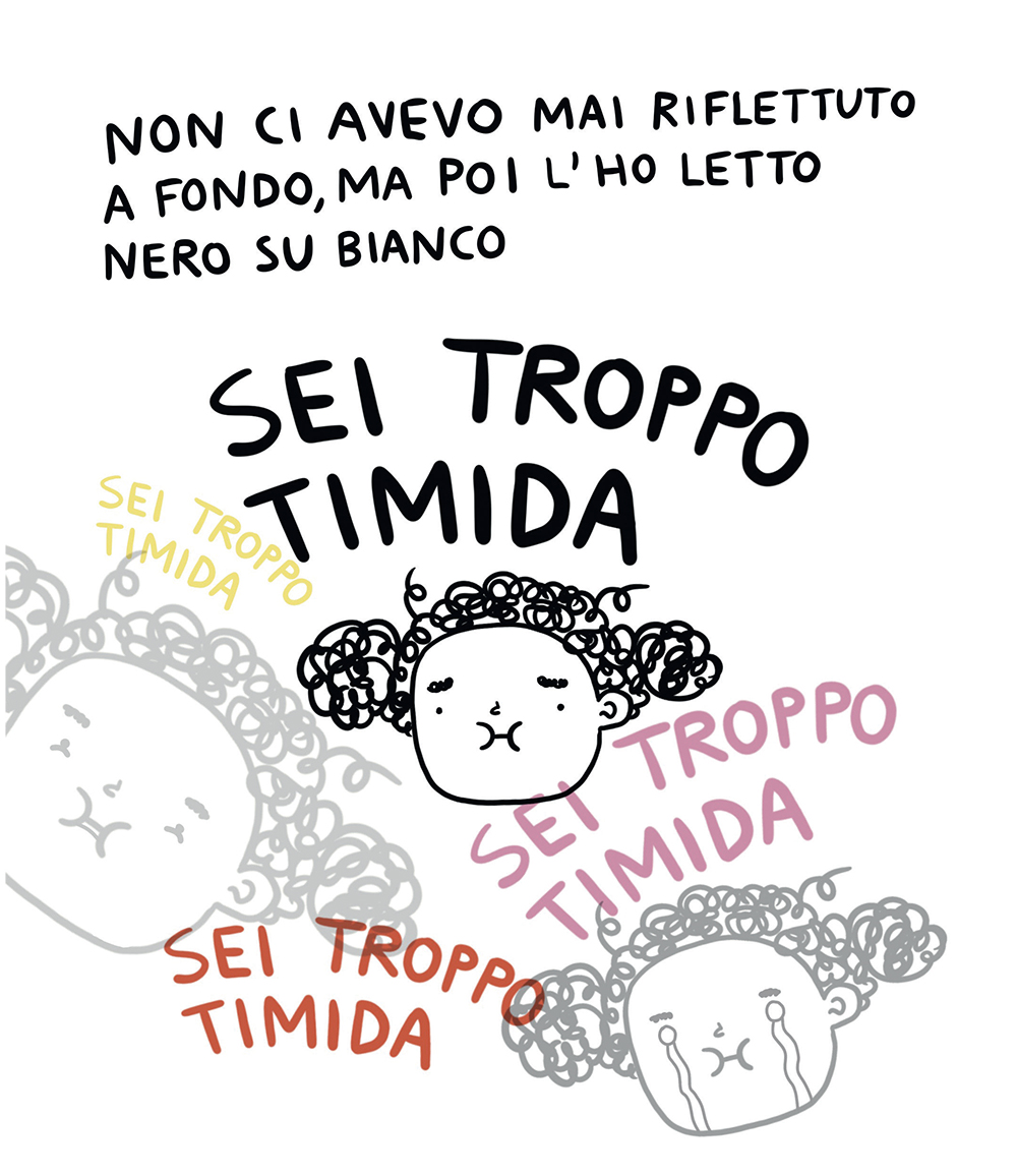 BeccoGiallo Webcomics Troppo timida fumetto 144 pp Diari di brodo