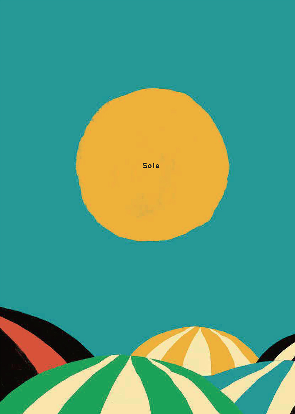 BeccoGiallo Kids La spiaggia libro bambini cartonato 32 pp.