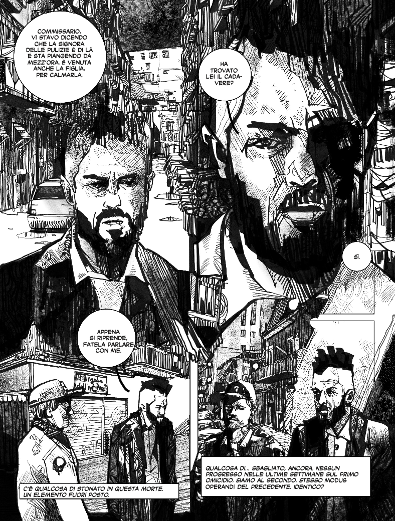 Nicola Pesce Nuvole in Tempesta Il silenzio dei vivi fumetto brossurato