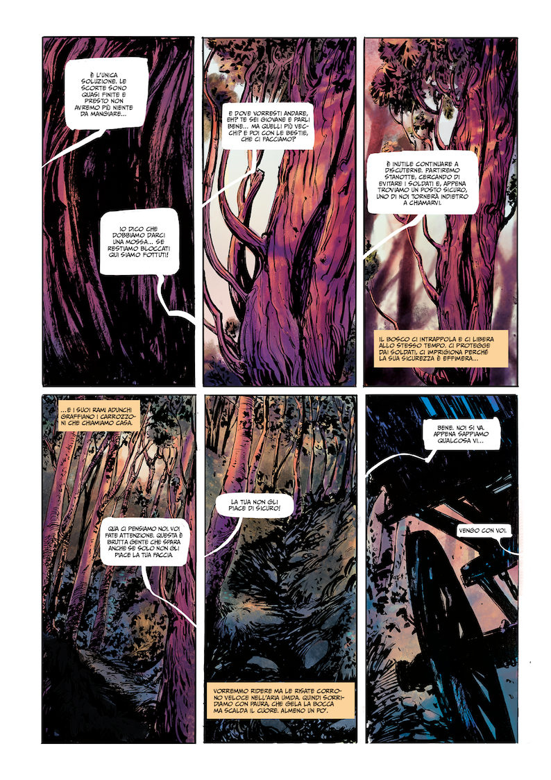 Nicola Pesce Nuvole in Tempesta Guna fumetto brossurato