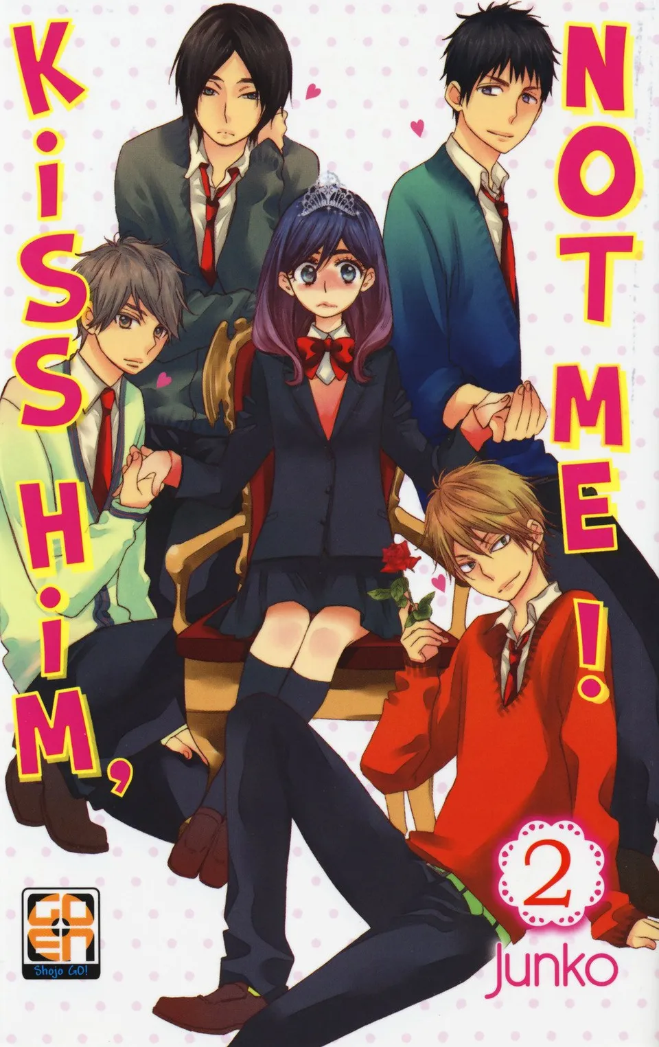 Goen Gakuen Kiss Him Not Me 2 manga volume shojo