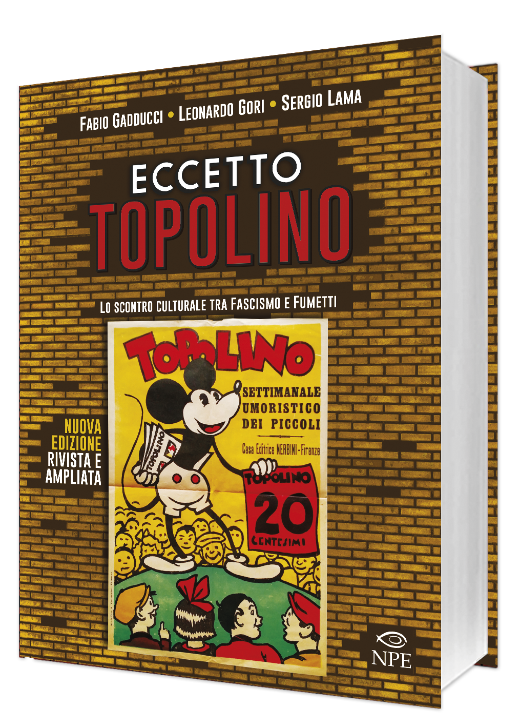 Nicola Pesce Eccetto Topolino nuova edizione brossurata saggio