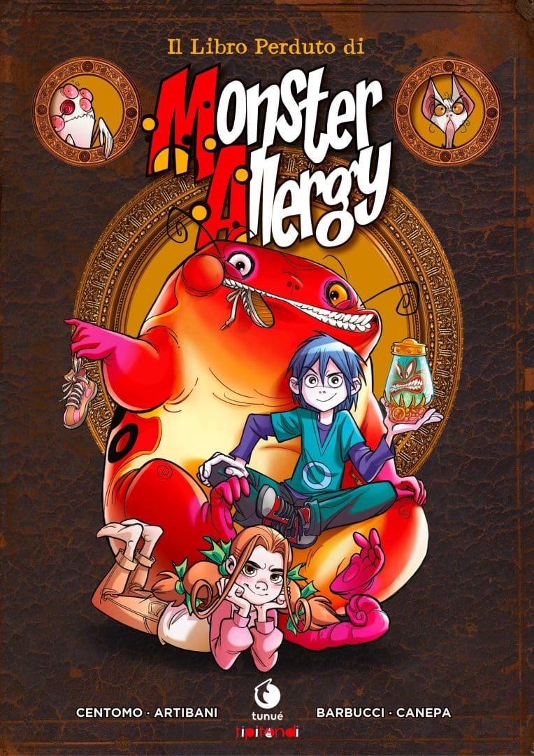 Tunué Tipitondi Monster Allergy Libro Perduto fumetto kids