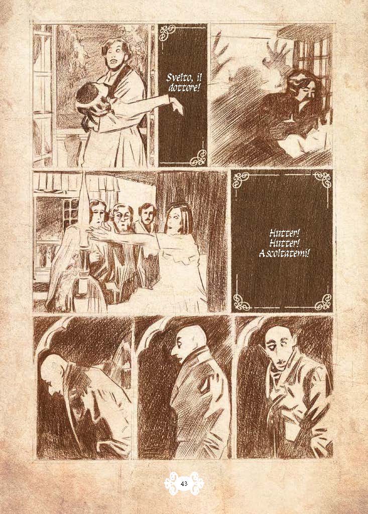 Nicola Pesce Nosferatu fumetto horror edizione brossurata