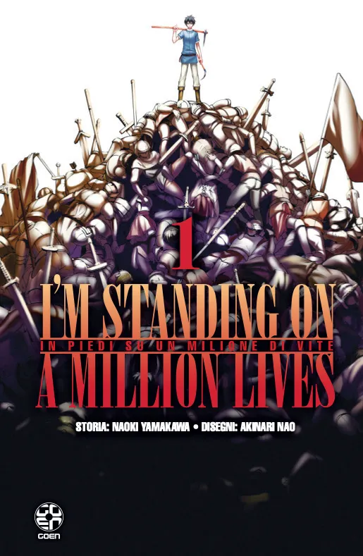 Goen Mega Collection Sto in piedi su un milione di vite 1 manga
