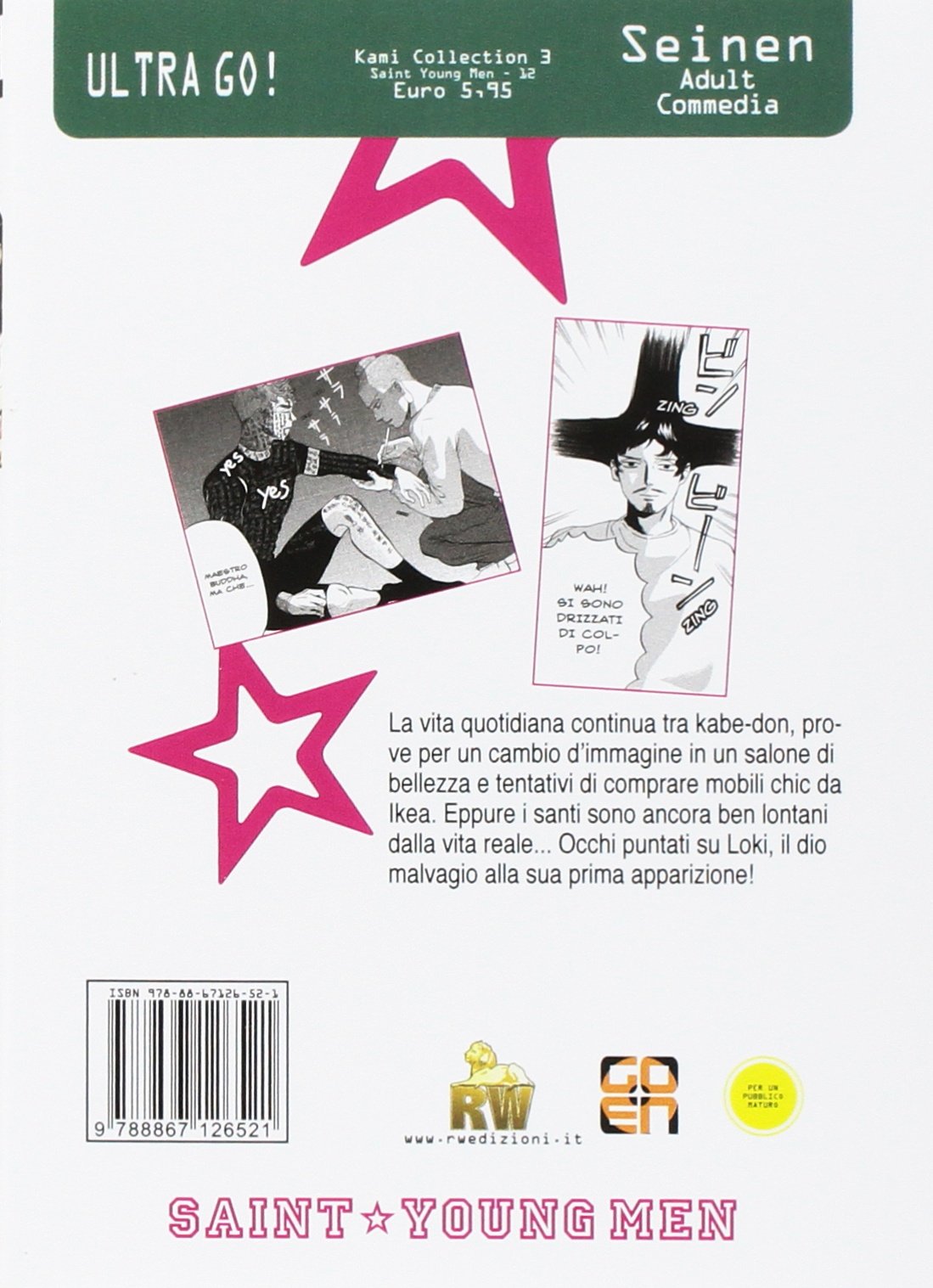 Goen Kami Collection Saint Young Men 12 manga volume 3