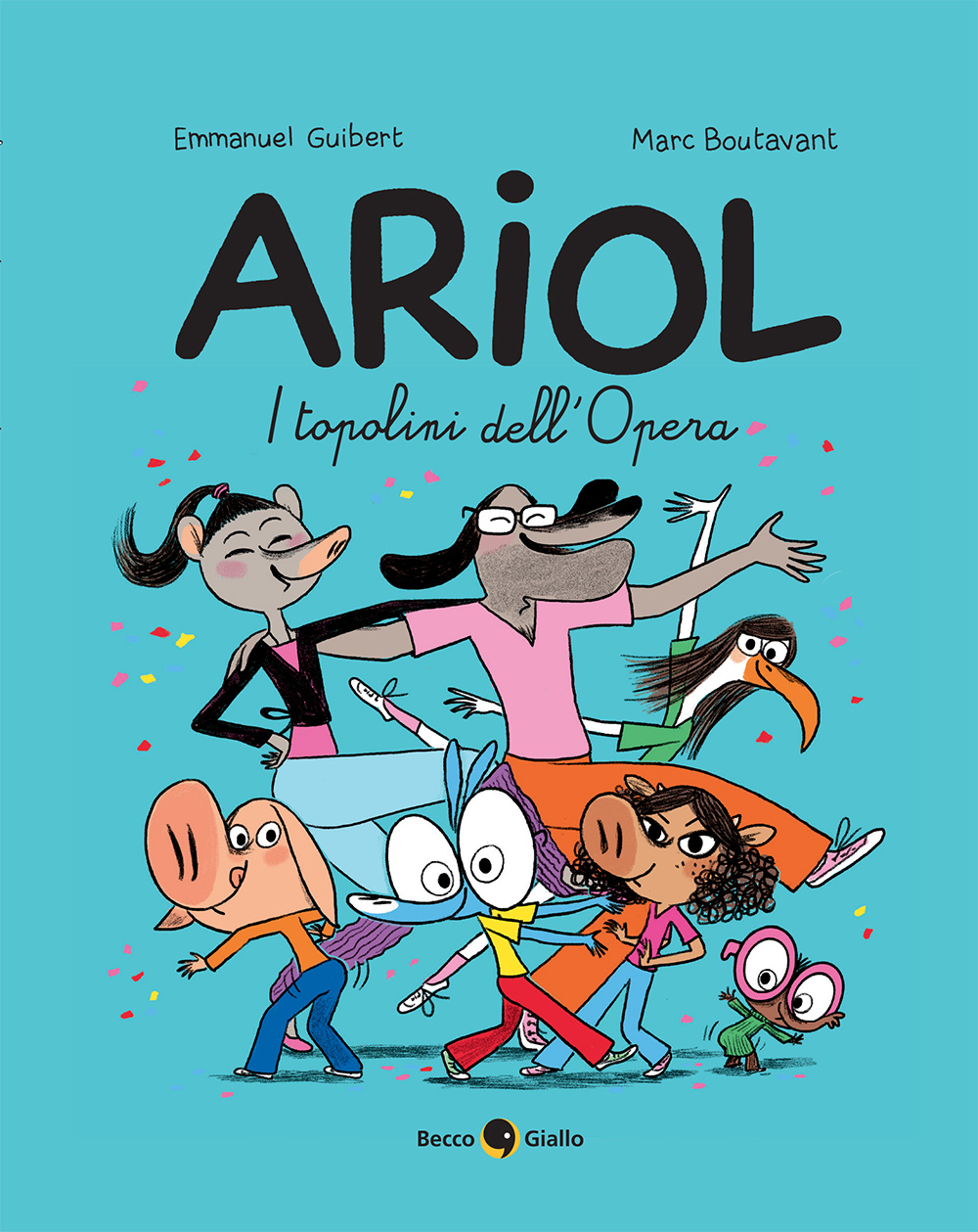 BeccoGiallo Kids Ariol – I topolini dell’Opera fumetto 128 pp colori