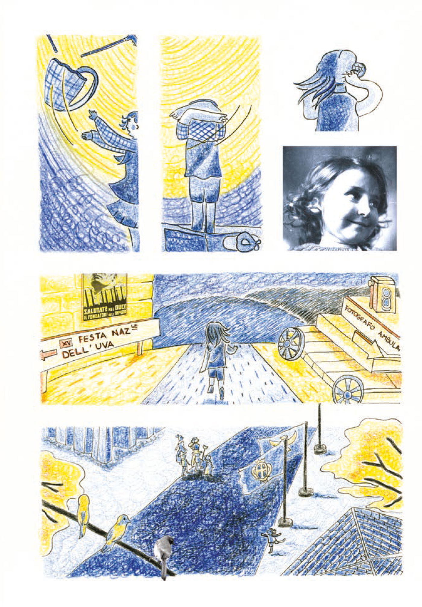 BeccoGiallo Graphic Journalism Patria Crescere in guerra fumetto